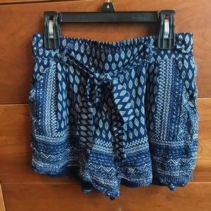 Francesca’s silk shorts